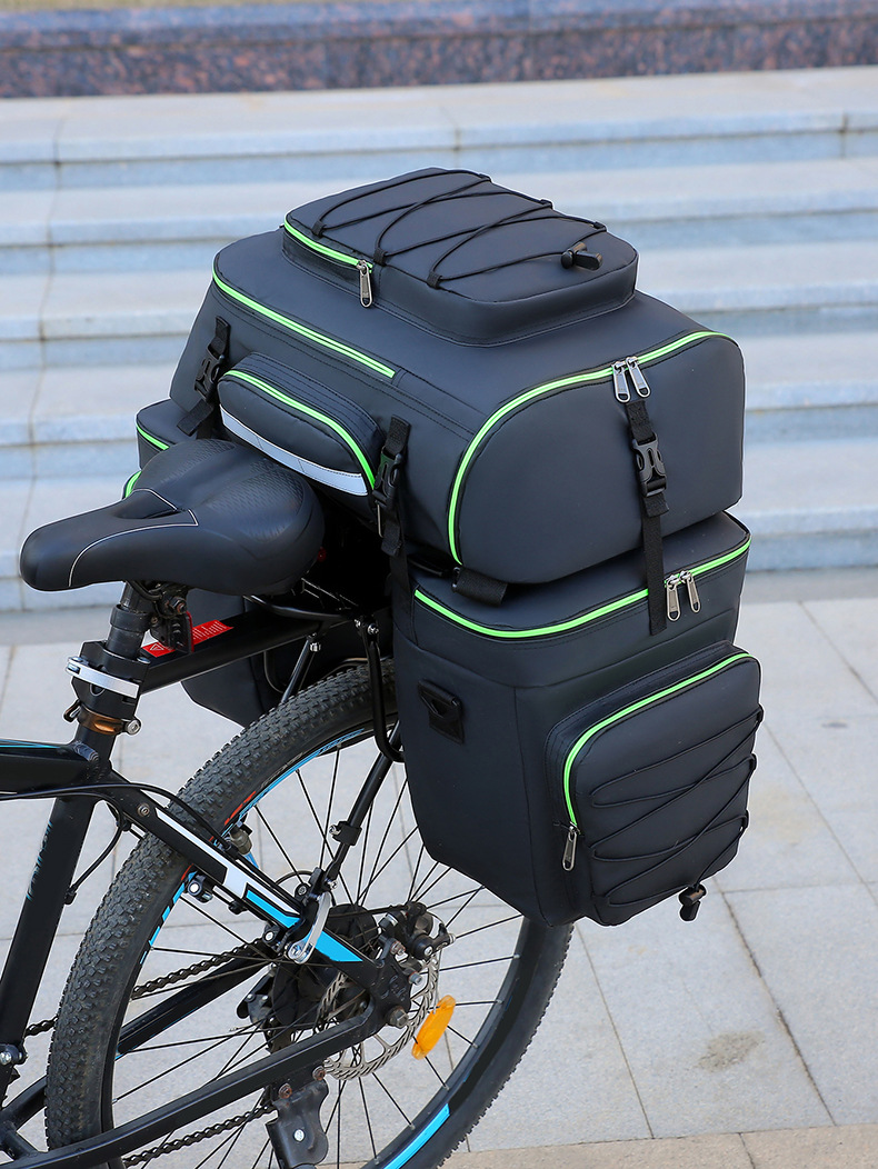Road bicycle three-in-one riding pack racing, rear shelf pack, waterproof long-distance Sichuan-Xizang line equipment pic 19
