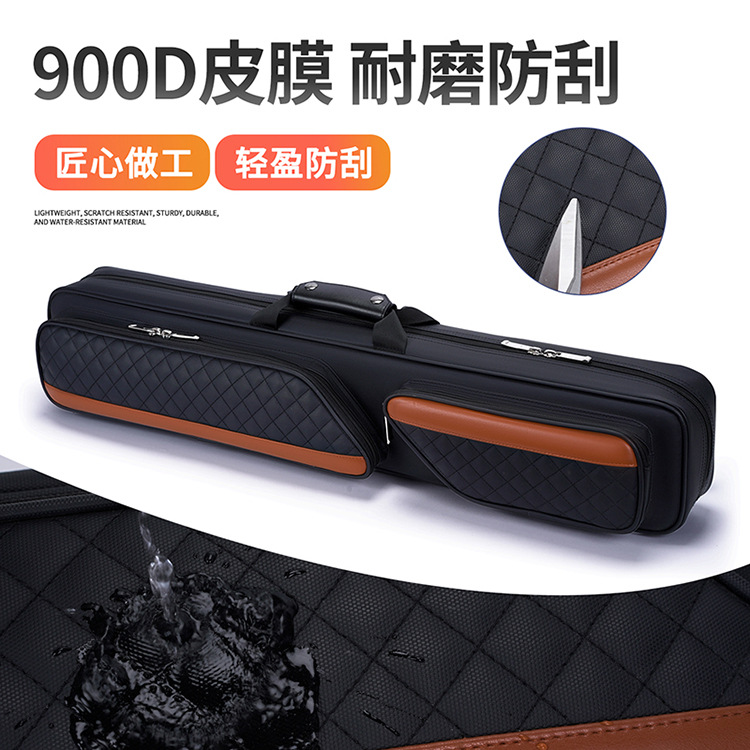 美式手提台球杆包杆包7孔台球杆背包1/2九球杆包杆多功能台球杆袋详情5