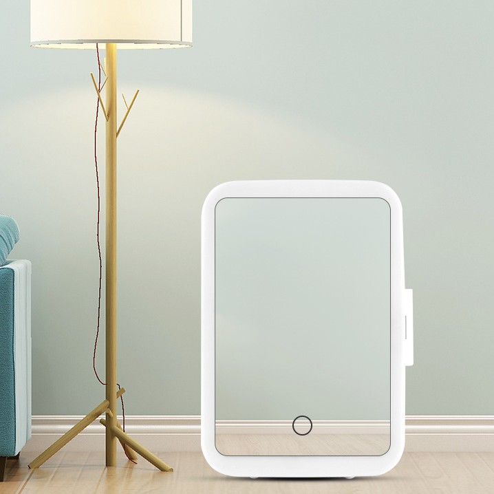 4L car mirror refrigerator, suitable for both home and car use, makeup mask cooler. "Hidden box" Item Picture