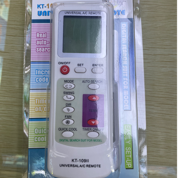 The popular universal air conditioner remote control K-1038E in Bangladesh details Picture