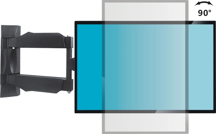 The best-selling factory-direct supply of the extendable and rotating TV stand 117B-2 is suitable for 14-55 TV size displays Application Scenario