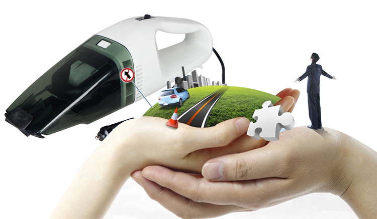 75W Fengwang car vacuum cleaner, high-power dry and wet dual-purpose pic 1