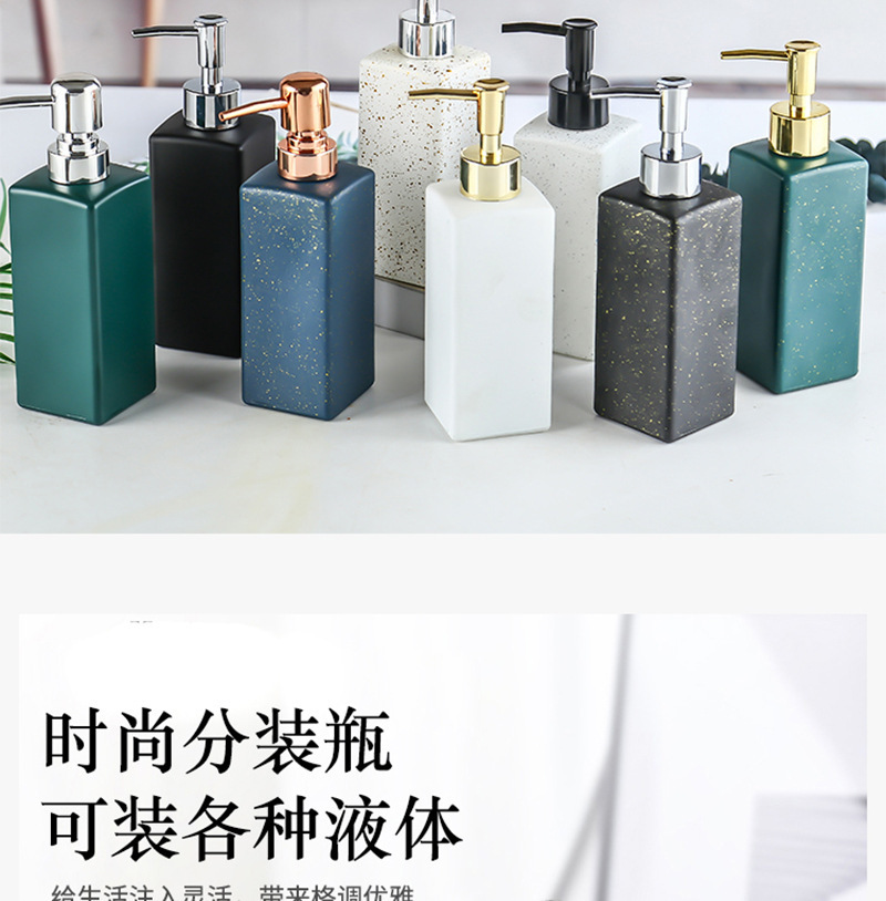 Glass hand sanitizer bottles in stock, hotel body wash and shampoo repackaged glass bottles, household hand sanitizer bottles wholesale pic 3