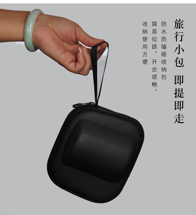 Wholesale heat-resistant glass quick guest cups, travel kung fu tea sets, one pot and two cups, portable tea brewing cups, one-piece consignment pic 14