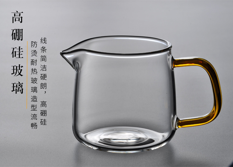 Wholesale heat-resistant glass quick guest cups, travel kung fu tea sets, one pot and two cups, portable tea brewing cups, one-piece consignment pic 8