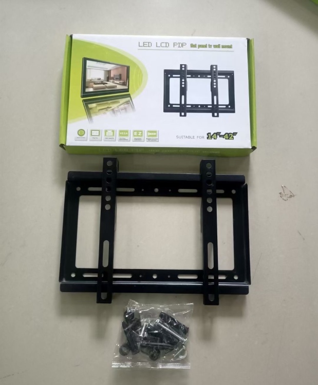 This best-selling factory direct supply wholesale TV stand is suitable for large one-piece wide fixed TV brackets ranging from 40 to 80 inches details Picture