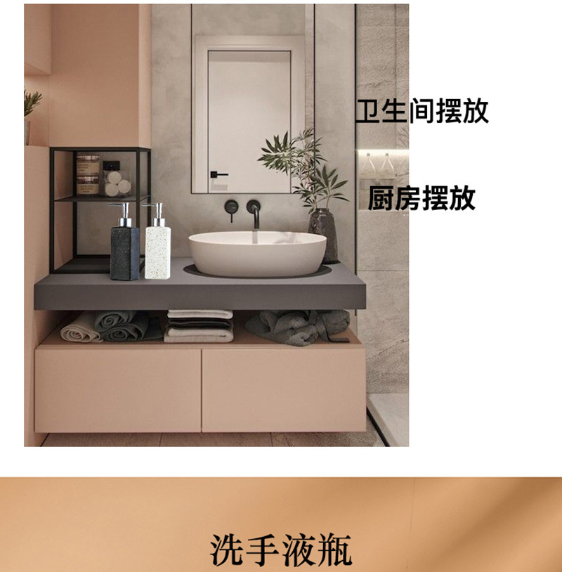 Glass hand sanitizer bottles in stock, hotel body wash and shampoo repackaged glass bottles, household hand sanitizer bottles wholesale pic 8