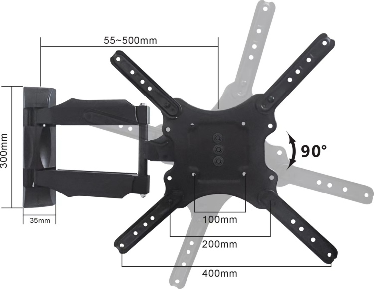Factory direct sales of best-selling LCD TV push stands, adjustable TV brackets and mobile trolleys Application Scenario