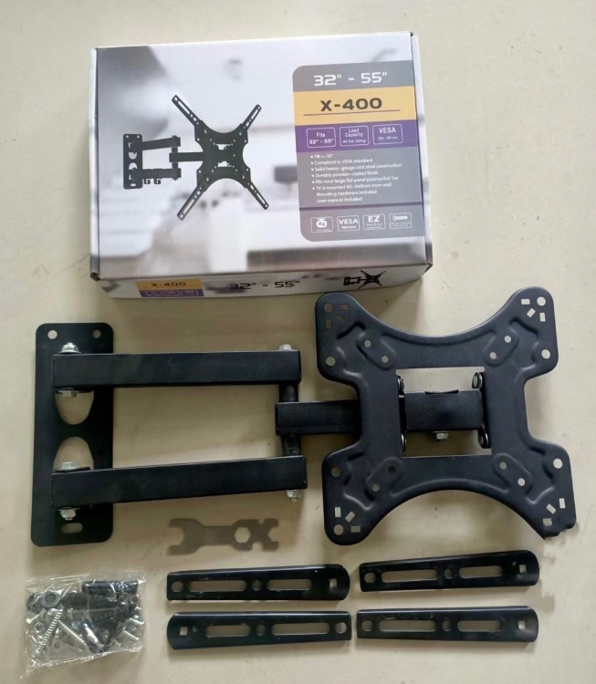 The factory direct sales best-selling rotatable adjustable TV stand C55 is suitable for 32-70 inch telescopic TV wall mounts details Picture