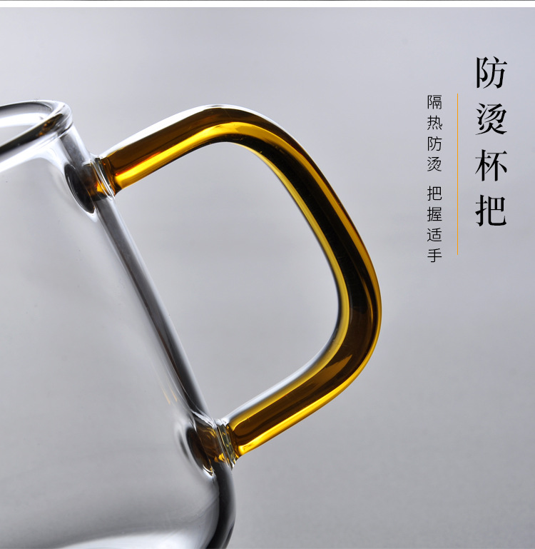 Wholesale heat-resistant glass quick guest cups, travel kung fu tea sets, one pot and two cups, portable tea brewing cups, one-piece consignment pic 10