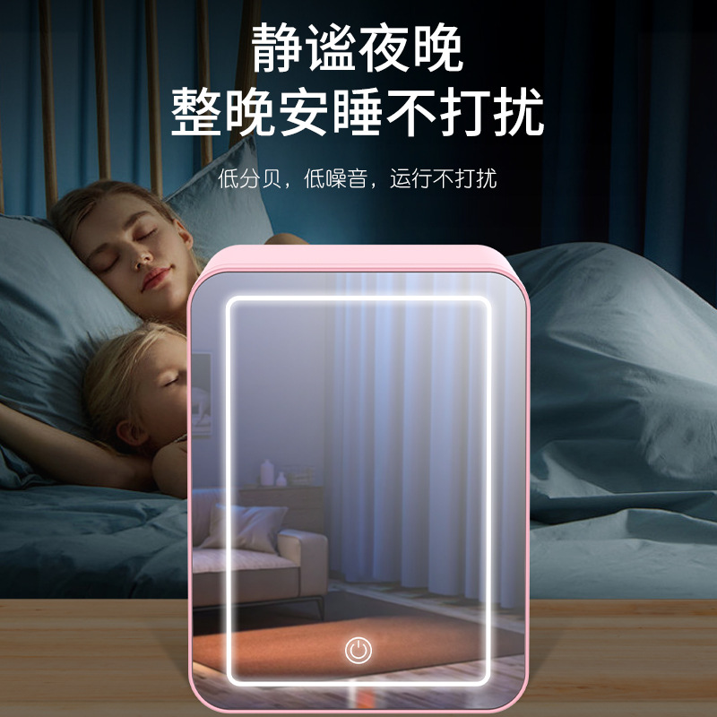 5L mini dormitory refrigerator, beauty refrigerator, portable small refrigerator, dual-purpose car and household refrigerator details Picture