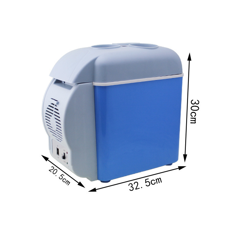 7.5-liter car refrigerator, a mini portable car cold and hot box for both home and car use details Picture