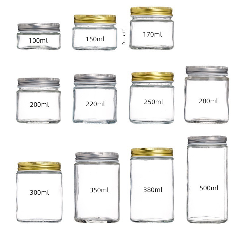 Glass pickles bottle, round sealed bottle, household sealed jar, tea jar, grain and cereal storage jar manufacturer wholesale Application Scenario