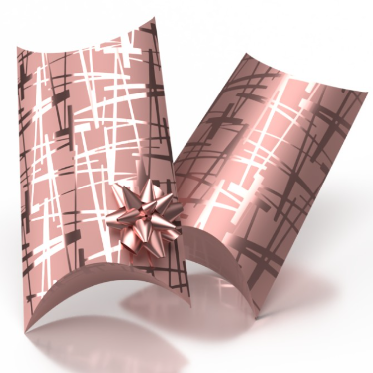 枕头包粉色系列烫金 精美礼品盒
