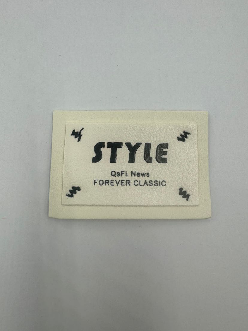 服装辅料配件 皮标样式新颖 可双层制作厂家直销来样定做详情2