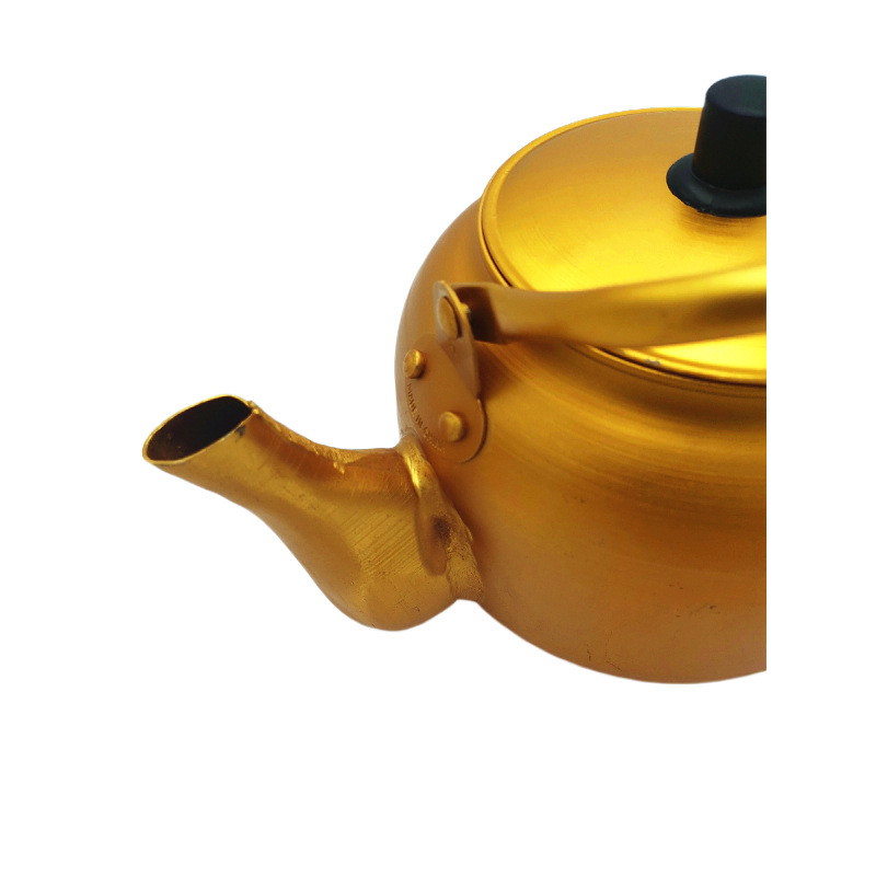 Aluminum pot, aluminum oxidized gold pot pic 10