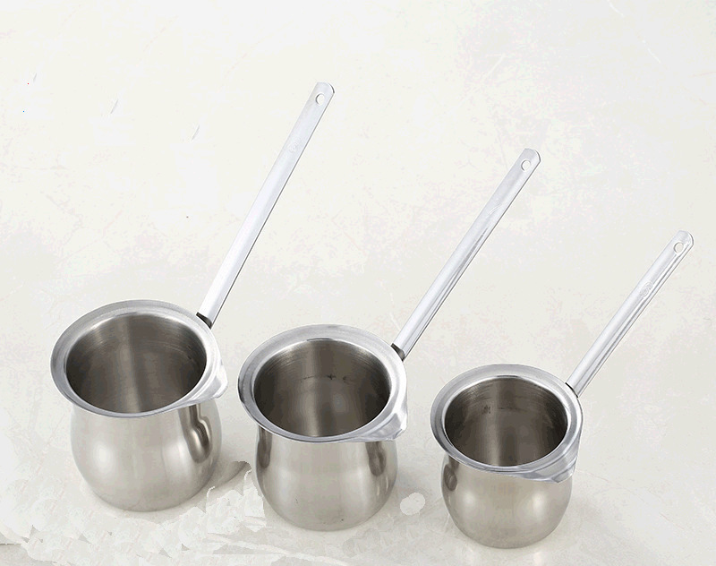 Middle East Arab Turkish pot Greek stainless steel coffee cup Milk cup Warm milk warm cup 6/7/8 pic 2