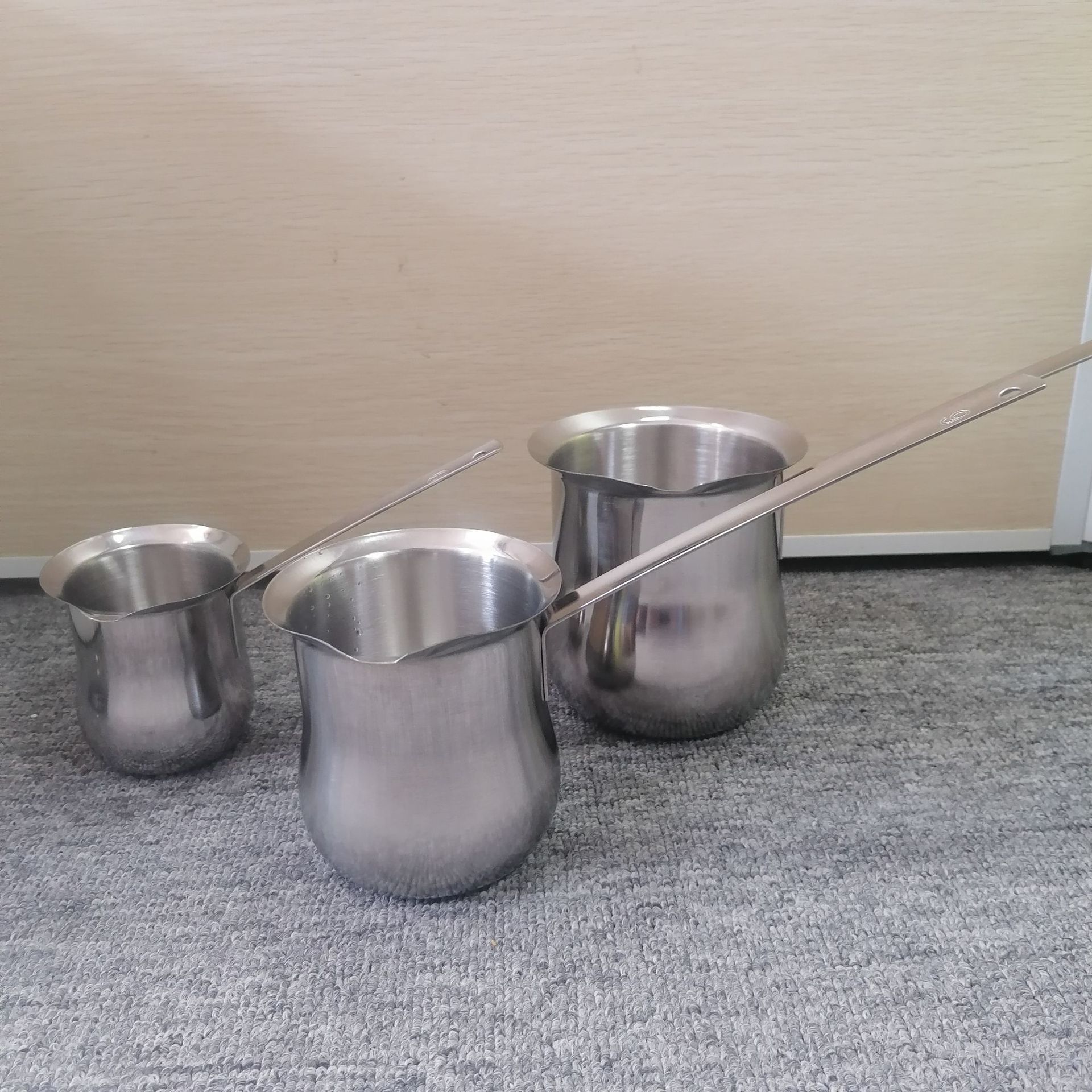 Middle East Arab Turkish pot Greek stainless steel coffee cup Milk cup Warm milk warm cup 6/7/8 pic 7