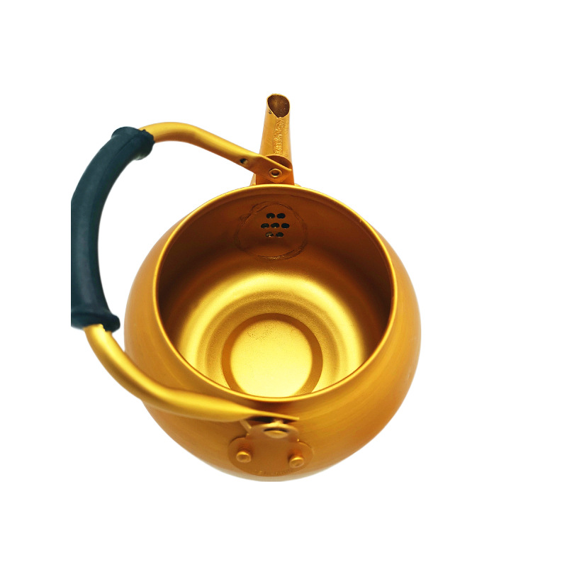 Aluminum pot, aluminum oxidized gold pot pic 9