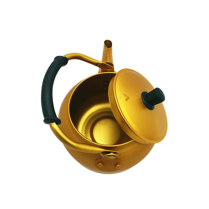 Aluminum pot, aluminum oxidized gold pot pic 8