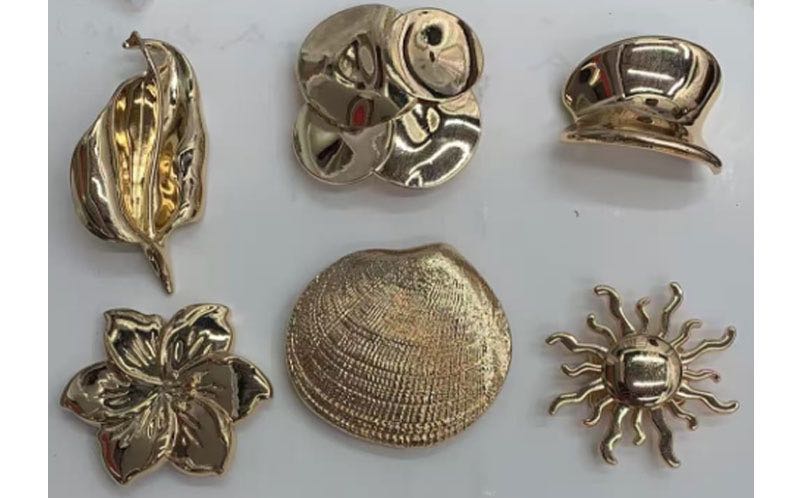 锌合金属服装服饰箱包背包胸前连接扣星形比基尼泳衣棉衣装饰扣子详情9