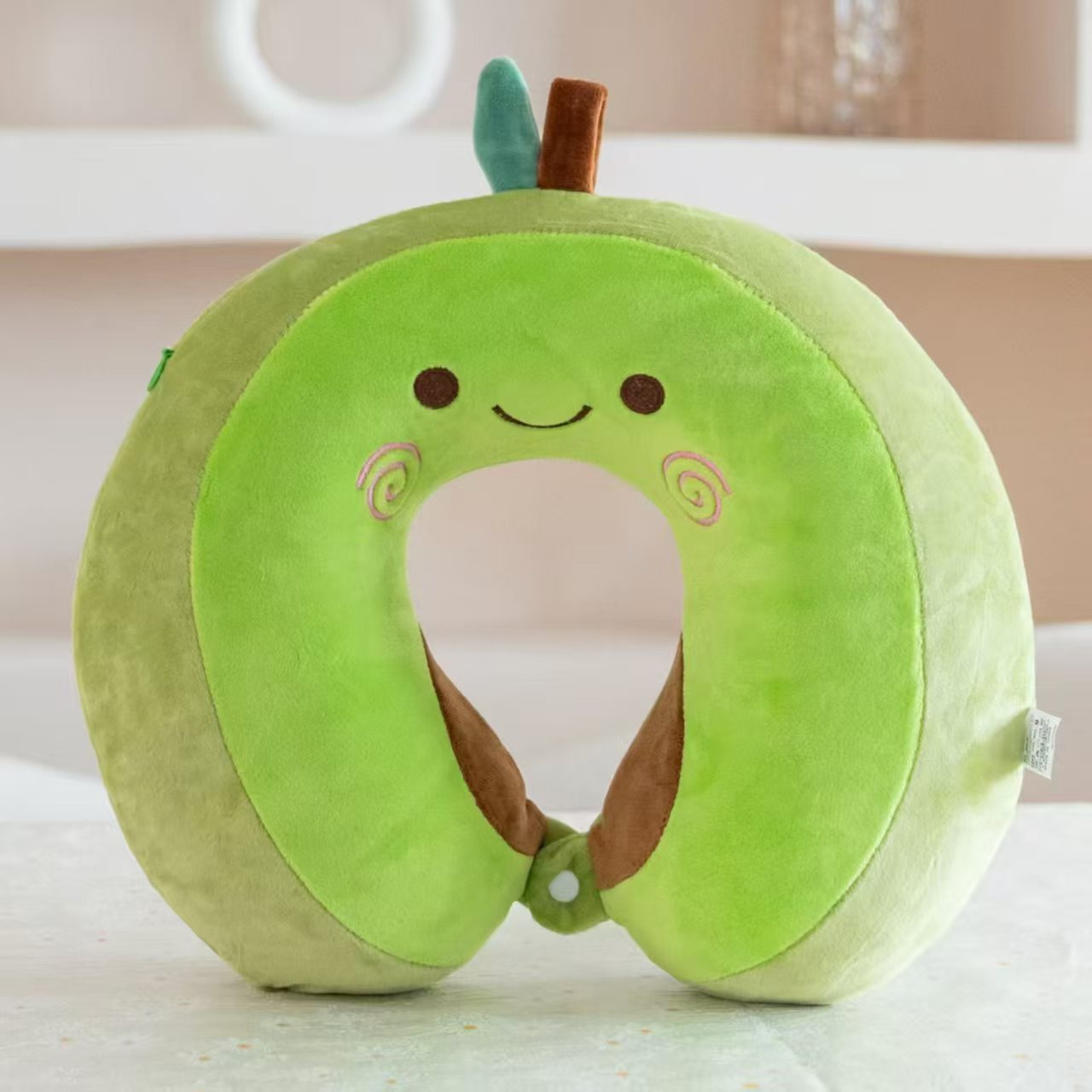 U-shaped neck pillow, detachable and washable cervical memory foam neck pillow, U-shaped head pillow, backrest pillow, neck sleeping pillow, can be used for hair replacement Item Picture