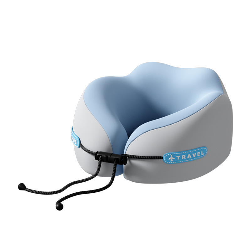 Memory foam U-shaped pillow, travel neck pillow, airplane sleeping pillow, neck pillow, cervical neck rest pillow, portable U-shaped pillow Specification image