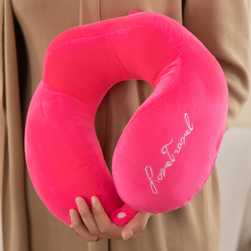 U型枕飞机颈椎护颈枕办公室学生坐车靠枕午睡枕按摩旅行便携神器详情31