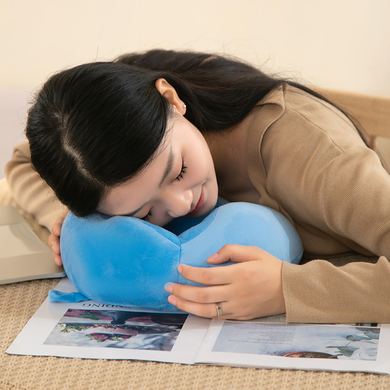 U型枕飞机颈椎护颈枕办公室学生坐车靠枕午睡枕按摩旅行便携神器详情25