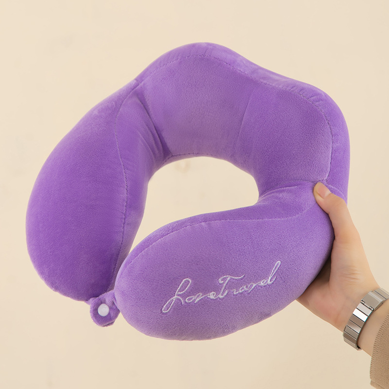 U型枕飞机颈椎护颈枕办公室学生坐车靠枕午睡枕按摩旅行便携神器详情26