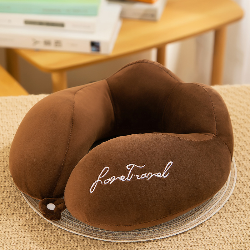 U型枕飞机颈椎护颈枕办公室学生坐车靠枕午睡枕按摩旅行便携神器详情3