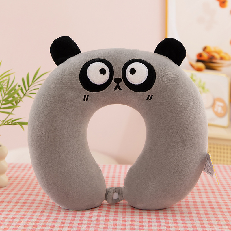 Genuine anti-counterfeiting code cartoon pp cotton U-shaped pillow, travel neck pillow, cute airplane neck pillow, Beerus series Item Picture