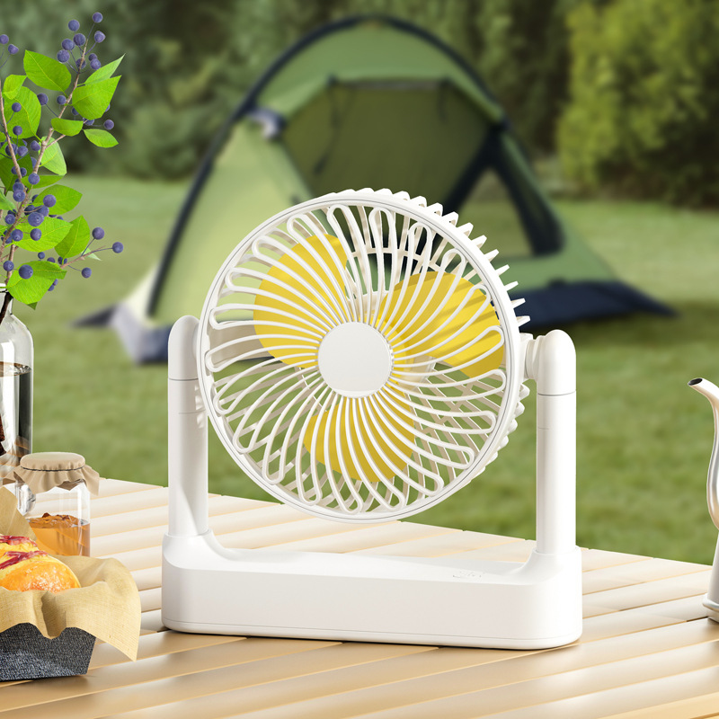 Ventilador multifuncional de escritorio USB ventilador de techo montable en la pared portátil dormitorio de estudiantes estilo recargable mini ventilador Specification image