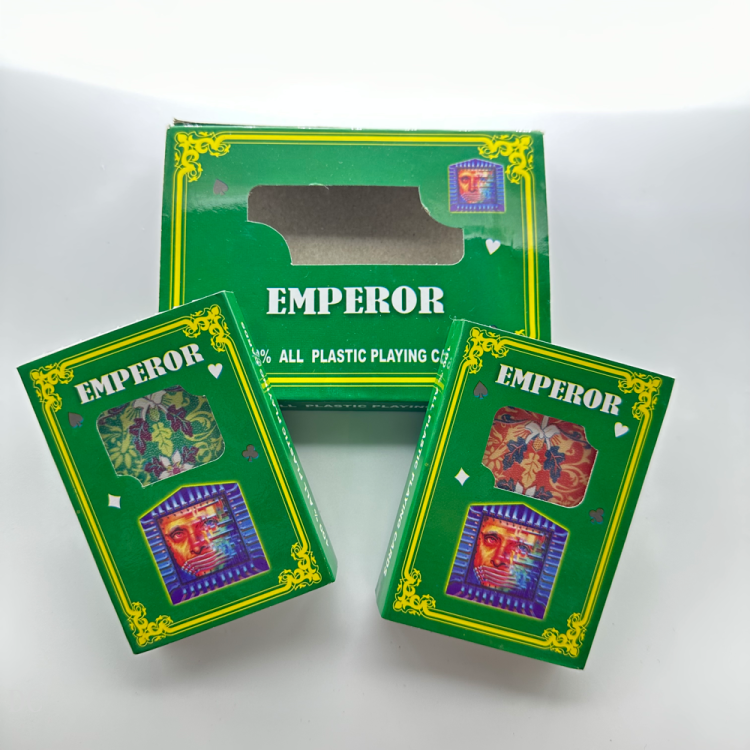 EMPEROR双幅塑料牌  扑克 扑克牌 厂家直销