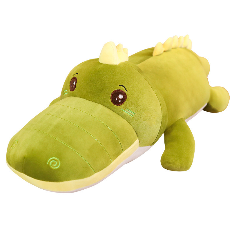 Wholesale of down cotton soft crocodile plush toys and green Chinese alligator plush pillows as birthday gifts for your girlfriend Application Scenario