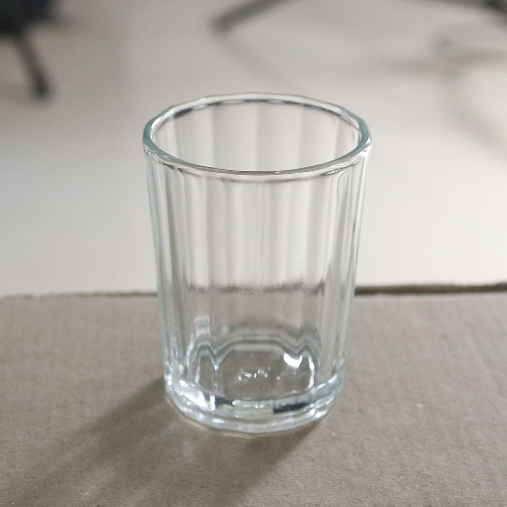 Aroma diffuser cup, transparent striped glass empty cup, candle cup, bedroom decoration, romantic atmosphere, candlestick, aroma glass jar pic 5