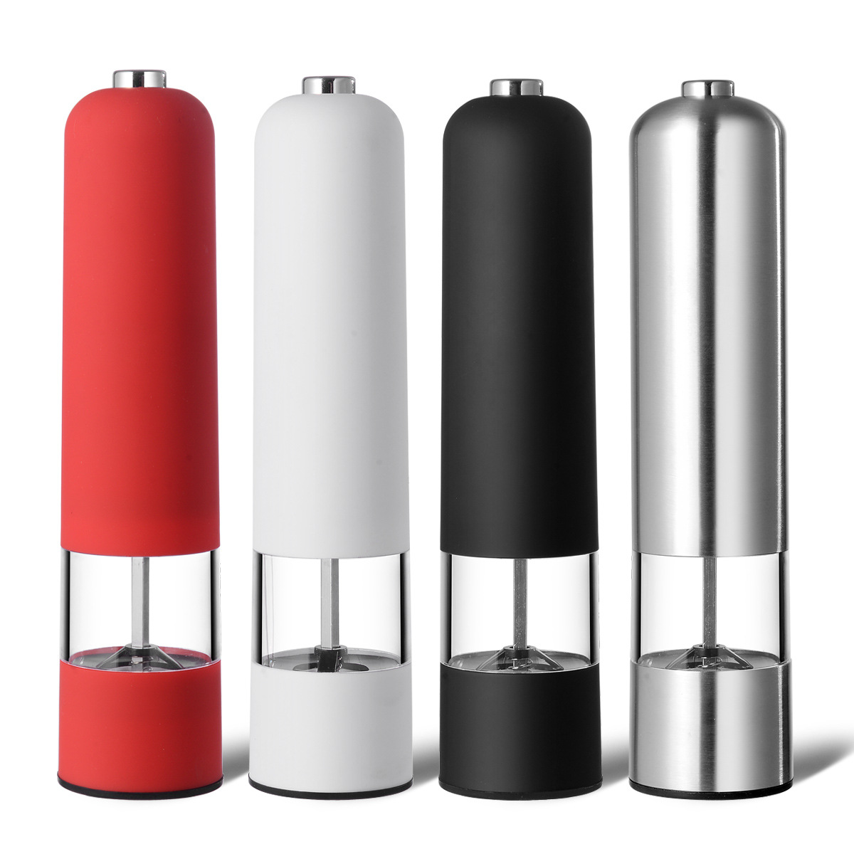 HZ108 Pepper Grinder, a magic tool for frying steak seasonings, Black pepper grinder, electric cross-border sea salt grinder Specification image