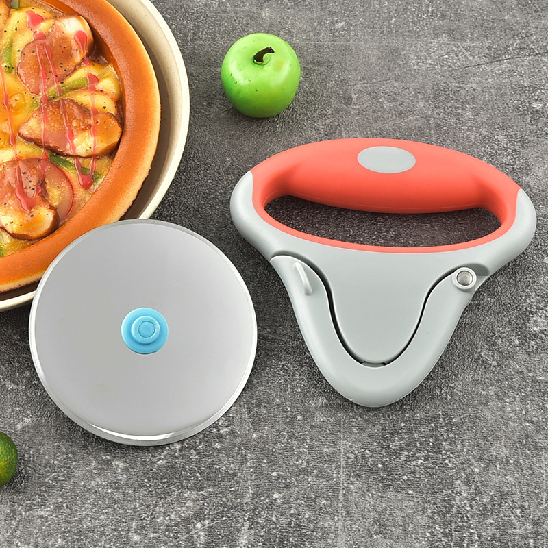 HZ415 Pizza cutter, a detachable single-wheel pizza cutter for household use, is a stainless steel pizza cutter and a small kitchen tool Specification image