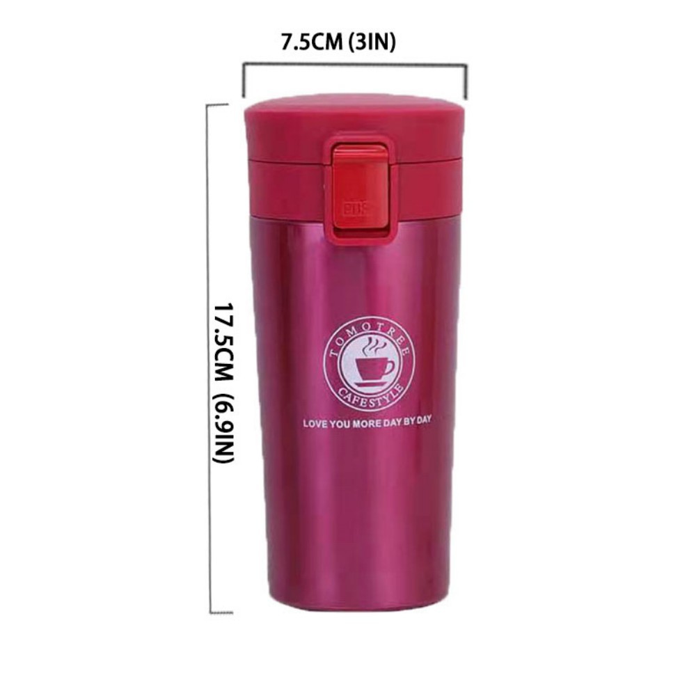 Coffee cup, insulated cup, 304 stainless steel, business office portable bouncy car water cup, simple car cup, outdoor Application Scenario