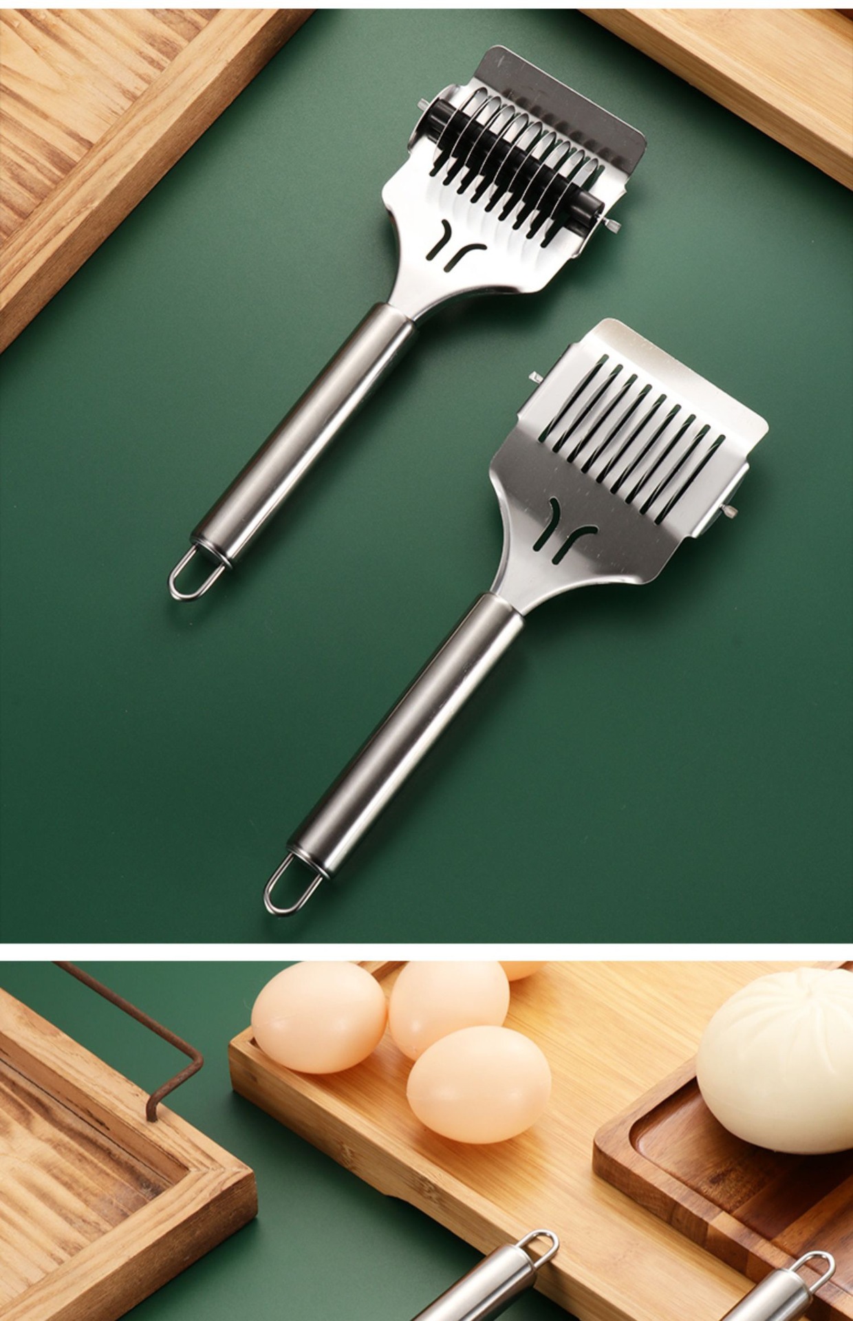 HZ638 manual noodle cutter, household stainless steel noodle cutter, roller noodle cutter, noodle cutter, noodle cutter pic 10