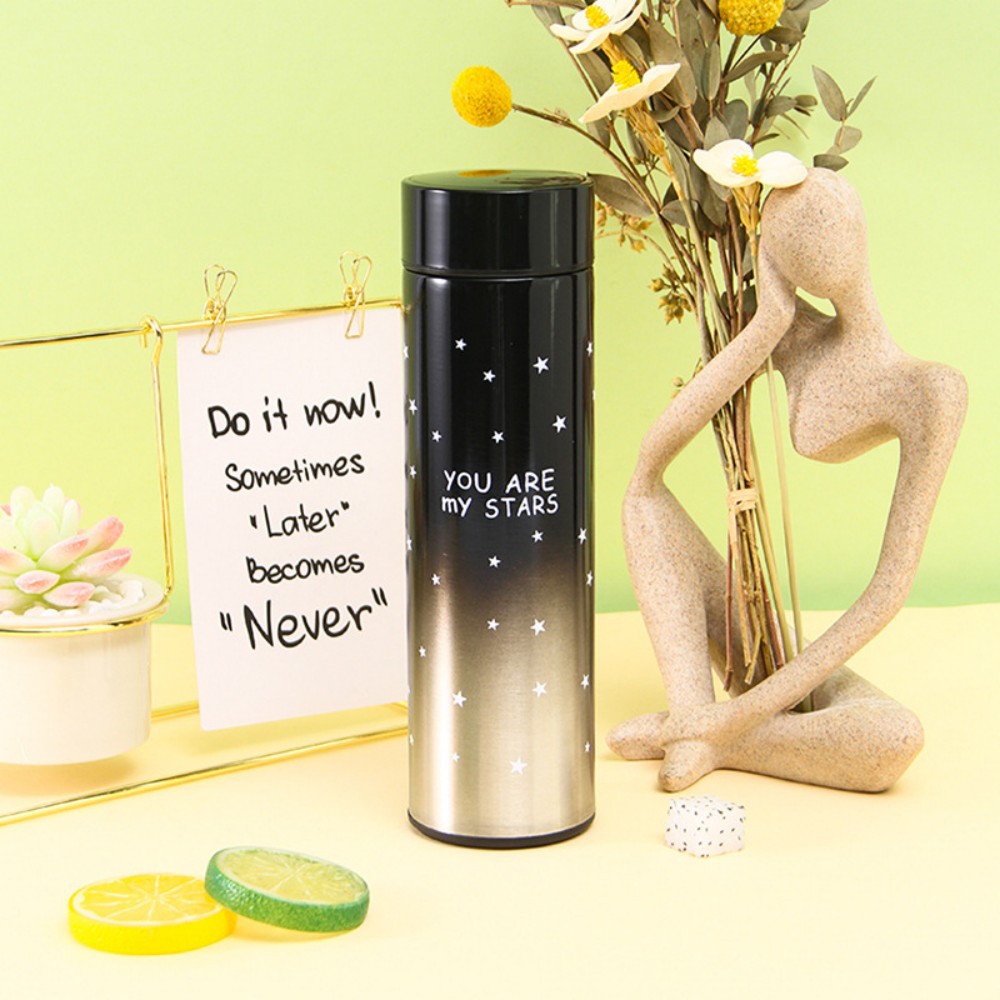 2023 Smart Display Temperature Insulated Cup, 304 stainless Steel double-layer insulated cup, Business car Insulated Cup gift details Picture