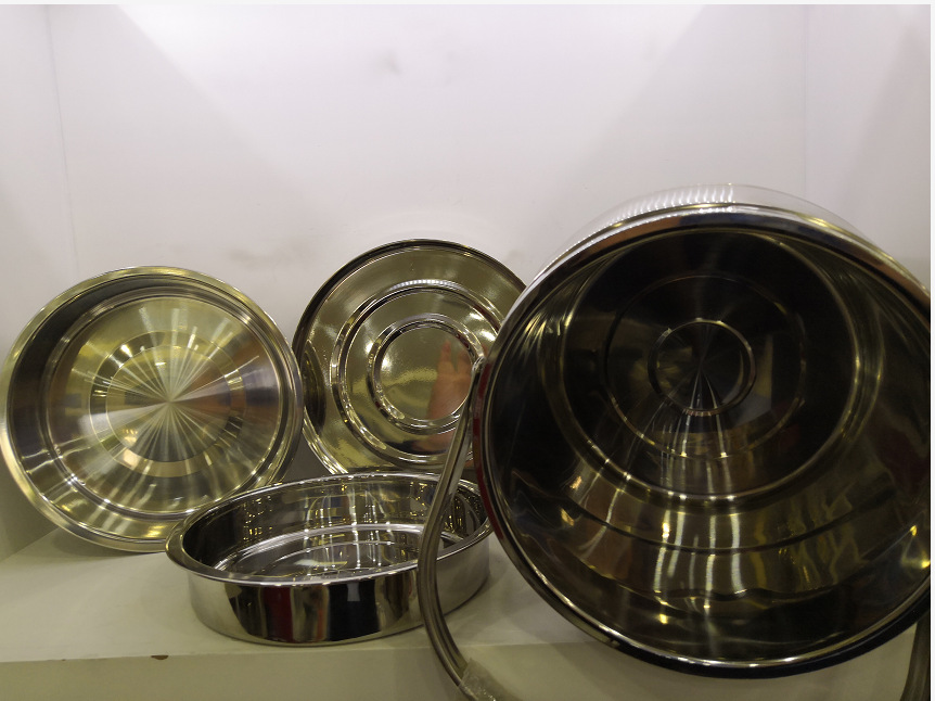 HZ151 insulated pot, stainless steel insulated lunch box, large capacity 10L vacuum double-layer rice bucket, kindergarten Specification image