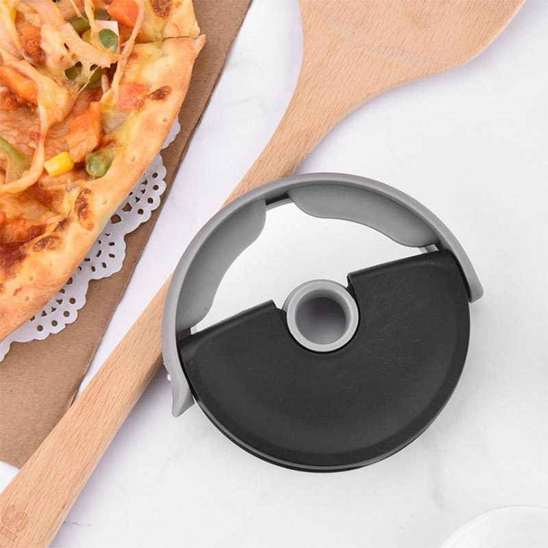 HZ415 Circular pizza knife, baking pizza knife, pizza wheel knife, pie cutter, circular vegetable cutter, roller, and pie maker pic 9