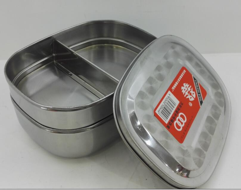 The HZ55 multi-layered lunch box has an additional layer and a double-sided lunch box with a middle partition in the number of layers