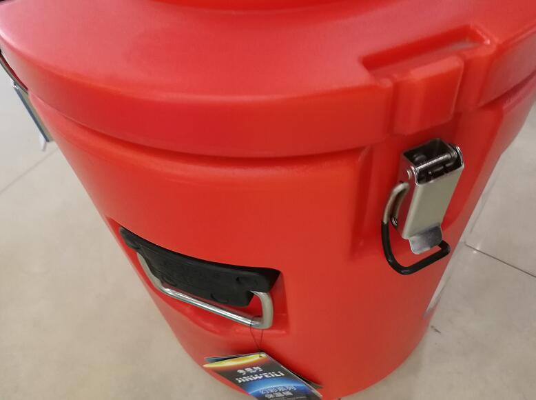 HZ629 Iridescent Insulated Bucket, Milk Tea Bucket, Anti-drop Stainless Steel Bucket, Breakfast Bucket, Commercial Insulated bucket pic 7