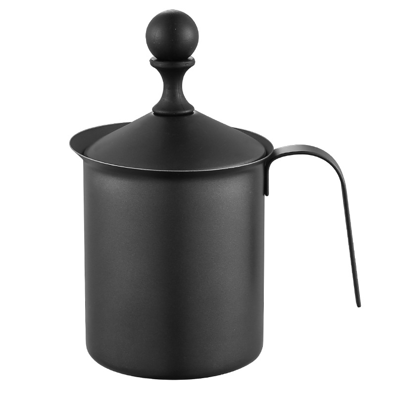 HZ610 stainless steel milk frother, coffee manual milk frother, milk coffee cup, milk frother, milk frother cup Application Scenario