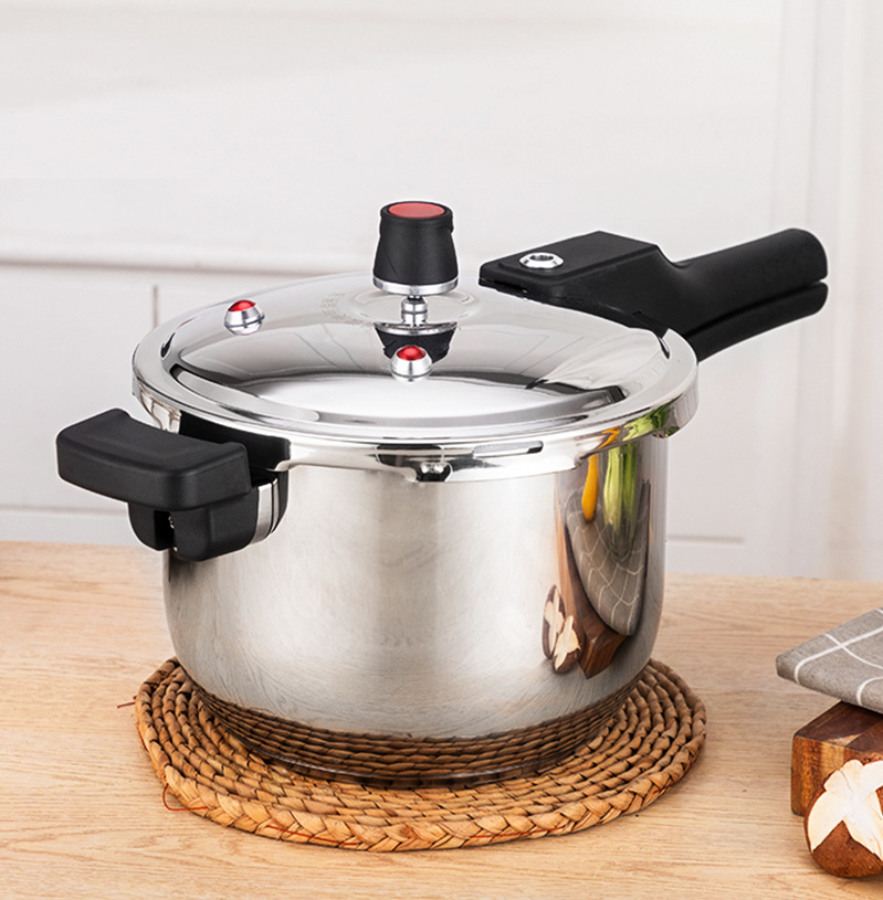 HZ105 Kitchen Power stainless Steel Pressure Cooker Gas Induction cooker universal size specifications 18, 20, 22, 24, 26, 28 Specification image