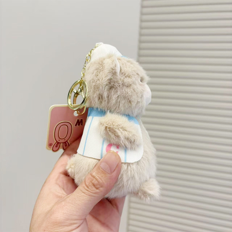 新款棒球熊毛绒玩具抓机娃娃活动小礼品儿童可爱玩偶公仔毛绒玩具详情8