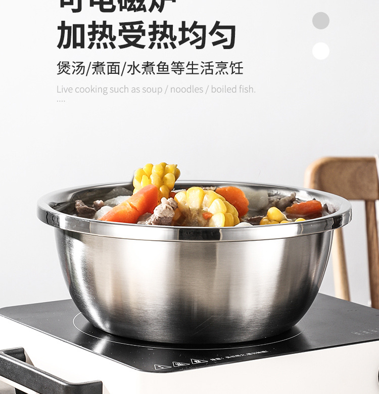 不锈钢盆大反边不锈钢调料缸面盆米筛盆打蛋洗菜盆厨房多用盆批发详情3