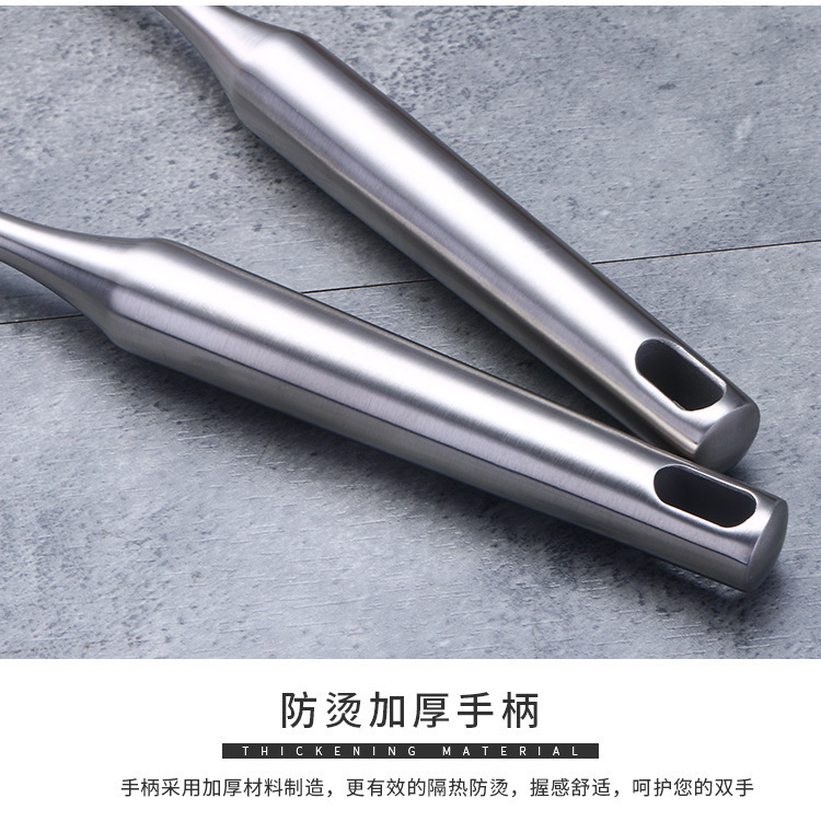 201不锈钢烹饪锅铲漏勺厨房炒菜炒铲家用隔热加厚厨具西式六件套详情17